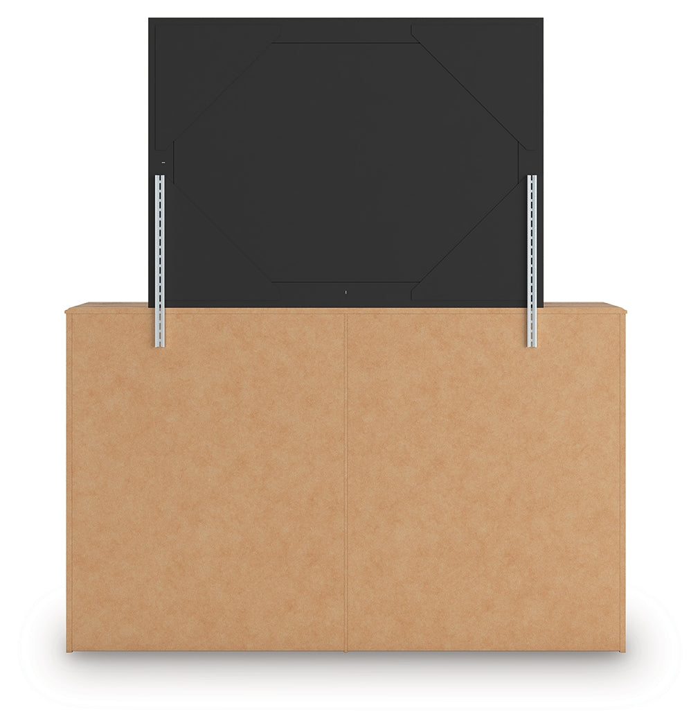 Aleaport Queen Panel Bed, Dresser, Mirror and Nightstand