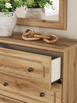 Aleaport Full Panel Bed, Dresser and Mirror