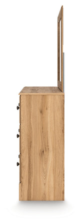 Aleaport Queen Panel Bed, Dresser, Mirror and Nightstand