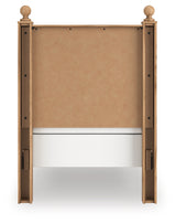 Aleaport Twin Panel Bed, Dresser and Mirror