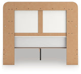 Kendanport Queen Upholstered Bed, Dresser and Nightstand