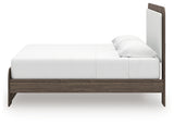 Kendanport King Platform Bed, Dresser, Mirror and Nightstand