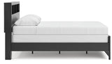 Broachmyn Queen Bookcase Panel Bed
