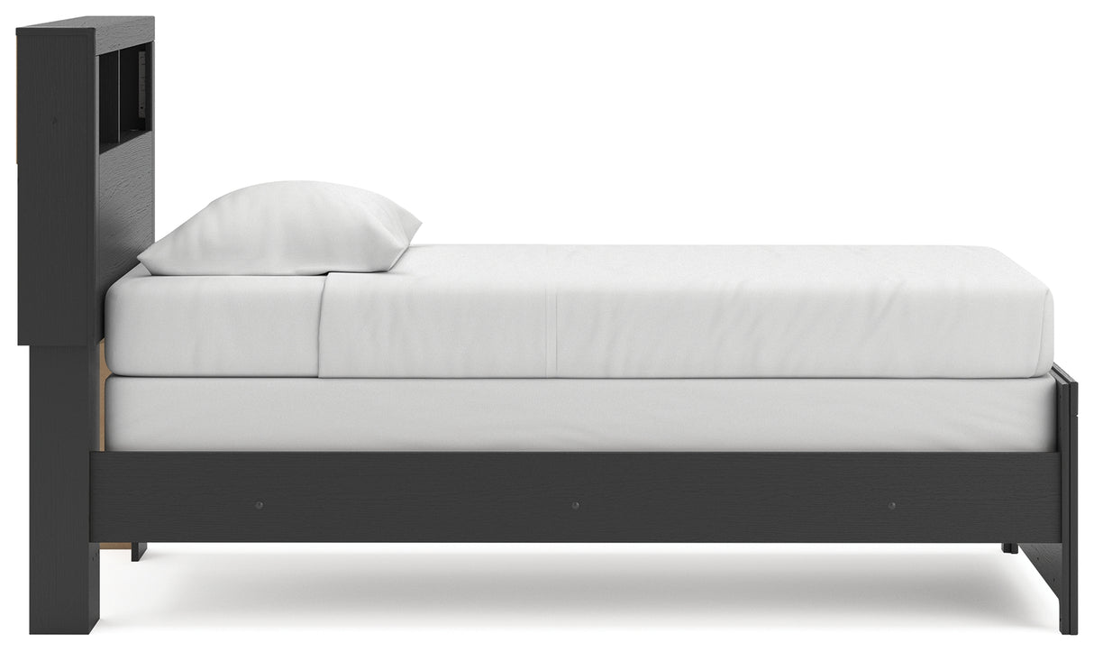 Broachmyn Twin Bookcase Bed