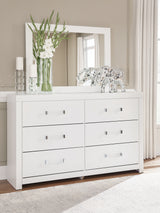Furniture City Houma - Ashley Furniture - Maeling Dresser and Mirror - Dresser and Mirror - PCB1119B1