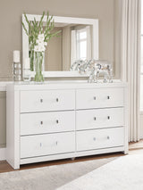 Maeling Dresser and Mirror