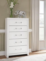 Furniture City Houma - Ashley Furniture - Maeling Chest of Drawers - Five Drawer Chest - PCB1119-46