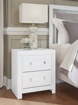 Furniture City Houma - Ashley Furniture - Maeling Nightstand - Two Drawer Night Stand - PCB1119-92