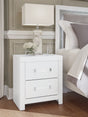 Furniture City Houma - Ashley Furniture - Maeling Nightstand - Two Drawer Night Stand - PCB1119-92