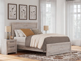 Furniture City Houma - Ashley Furniture - Broachmyn Queen Panel Bed - Queen Panel Bed / Gray - PCB1120B2