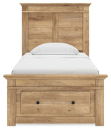 Makidern Twin Panel Storage Bed