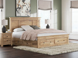 Furniture City Houma - Ashley Furniture - Makidern King Panel Storage Bed - King Panel Storage Bed - PCB1170B15