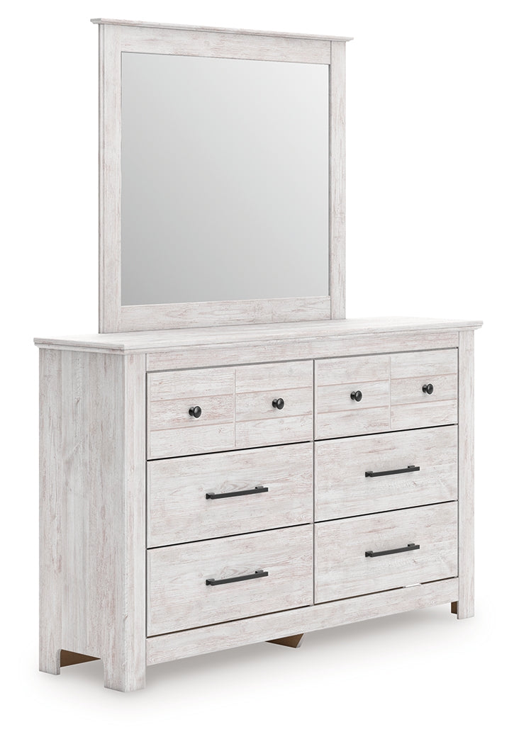 Furniture City Houma - Ashley Furniture - Makidern Dresser and Mirror - Dresser and Mirror - PCB1171B1