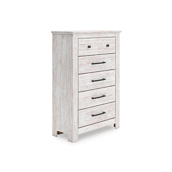 Furniture City Houma - Ashley Furniture - Makidern Chest of Drawers - Five Drawer Chest - PCB1171-46