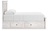 Makidern Queen Panel Storage Bed