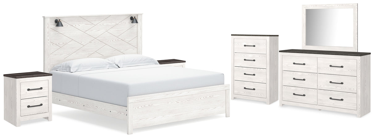 Gerridan King Panel Bed