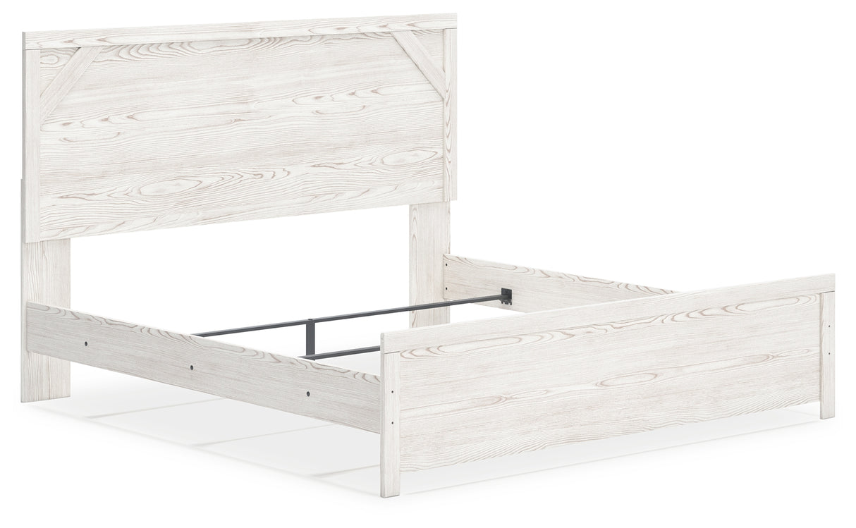 Gerridan King Panel Bed, Chest and Nightstand