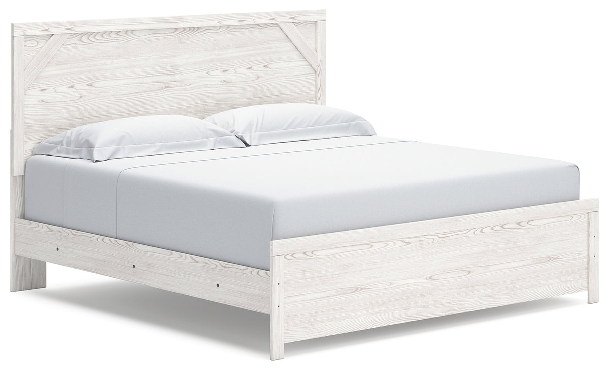 Gerridan King Panel Bed, Dresser and 2 Nightstands