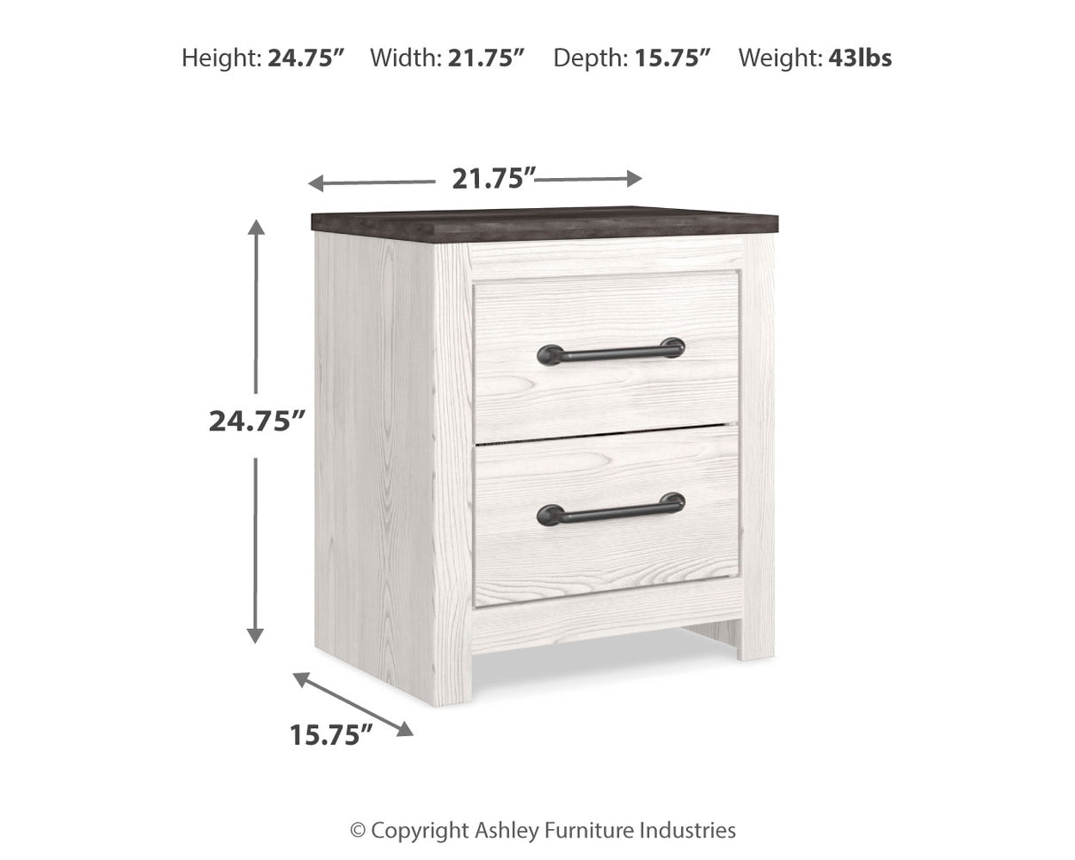 Gerridan Queen Panel Bed, Dresser, Mirror, Chest and Nightstand