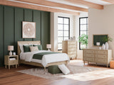 Cielden Queen Panel Bed, Dresser, Mirror and Nightstand