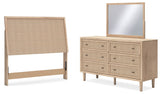 Furniture City Houma - Ashley Furniture - Cielden Full Panel Bed, Dresser and Mirror - Full Panel Bed, Dresser and Mirror - B1199B10