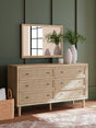 Furniture City Houma - Ashley Furniture - Cielden Dresser and Mirror - Dresser and Mirror / Two-tone - B1199B1