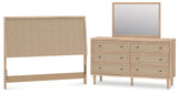 Cielden Queen Panel Headboard, Dresser and Mirror