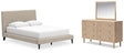 Furniture City Houma - Ashley Furniture - Cielden Queen Upholstered Bed, Dresser and Mirror - Queen Upholstered Bed, Dresser and Mirror - B1199B2