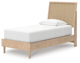 Cielden Twin Panel Bed, Dresser and Mirror