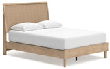 Cielden Queen Panel Bed, Dresser, Mirror and Nightstand