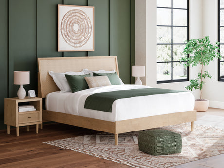 Furniture City Houma - Ashley Furniture - Cielden King Panel Bed - King Panel Bed / Two-tone - B1199B5