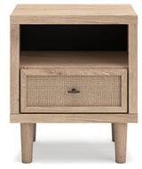 Cielden Queen Upholstered Bed, Dresser and 2 Nightstands