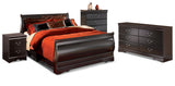 Huey Vineyard Queen Sleigh Bed