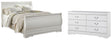 Furniture City Houma - Ashley Furniture - Anarasia Queen Sleigh Bed and Dresser - Queen Sleigh Bed and Dresser / White - B129B24