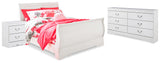 Furniture City Houma - Ashley Furniture - Anarasia Full Sleigh Bed, Dresser and Nightstand - Full Sleigh Bed, Dresser and Nightstand - B129B17
