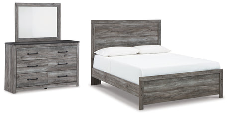 Furniture City Houma - Ashley Furniture - Bronyan Queen Panel Bed, Dresser and Mirror - Queen Panel Bed, Dresser and Mirror - B1290B3