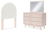 Furniture City Houma - Ashley Furniture - Wistenpine Twin Upholstered Panel Headboard, Dresser and Mirror - Twin Upholstered Panel Headboard, Dresser and Mirror - B1323B10