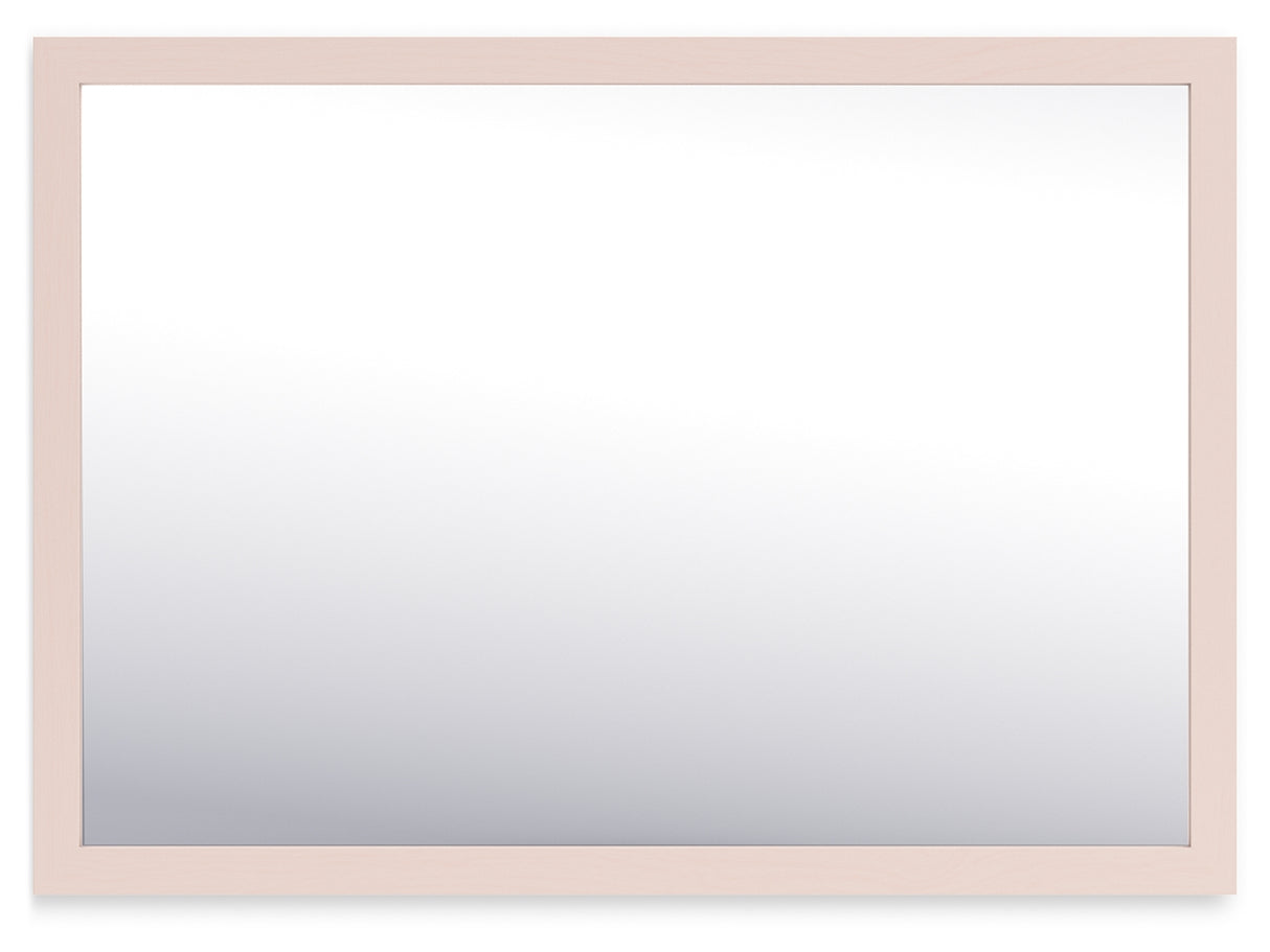 Furniture City Houma - Ashley Furniture - Wistenpine Bedroom Mirror - Bedroom Mirror / Blush - B1323-36