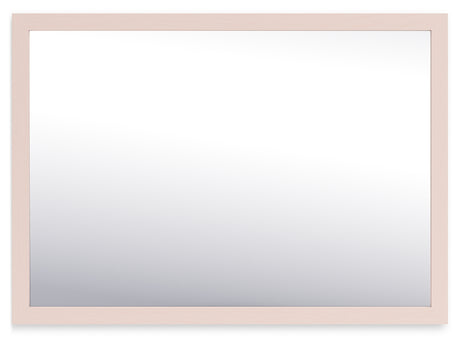 Furniture City Houma - Ashley Furniture - Wistenpine Bedroom Mirror - Bedroom Mirror / Blush - B1323-36