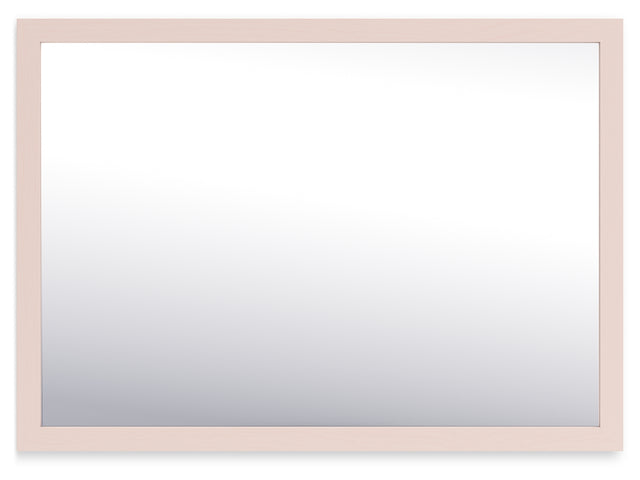 Furniture City Houma - Ashley Furniture - Wistenpine Bedroom Mirror - Bedroom Mirror / Blush - B1323-36