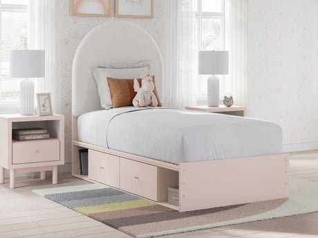 Furniture City Houma - Ashley Furniture - Wistenpine Twin Upholstered Panel Bed with Storage - Twin Upholstered Panel Bed with Storage - B1323B12