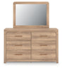 Furniture City Houma - Ashley Furniture - Kinlanni Dresser and Mirror - Dresser and Mirror - PCB1360B1