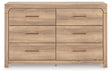 Furniture City Houma - Ashley Furniture - Kinlanni Dresser - Six Drawer Dresser - PCB1360-31