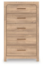 Furniture City Houma - Ashley Furniture - Kinlanni Chest of Drawers - Five Drawer Chest - PCB1360-46