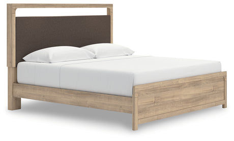Furniture City Houma - Ashley Furniture - Kinlanni King Upholstered Platform Bed - King Upholstered Platform Bed - PCB1360B16