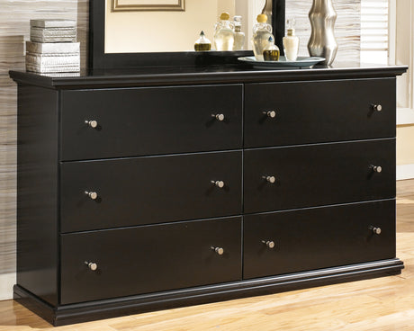 Furniture City Houma - Ashley Furniture - Maribel Bedroom - Full Panel Bed / Black - B138B52