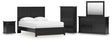 Furniture City Houma - Ashley Furniture - Maribel Queen Panel Bed, Dresser, Mirror, Chest and Nightstand - Queen Panel Bed, Dresser, Mirror, Chest and Nightstand - B138B75