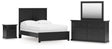 Furniture City Houma - Ashley Furniture - Maribel Full Panel Bed, Dresser, Mirror and Nightstand - Full Panel Bed, Dresser, Mirror and Nightstand - B138B78