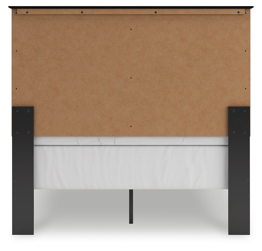Maribel Full Panel Bed, Dresser, Mirror and Nightstand