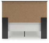 Maribel Queen Panel Bed with Dresser and Mirror